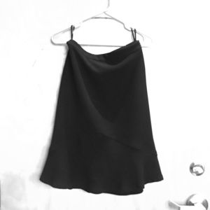 Banana Republic Factory Size O Black A Line skirt